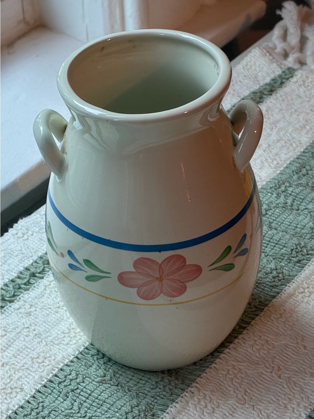 Vintage-Style Ceramic Vase Jug